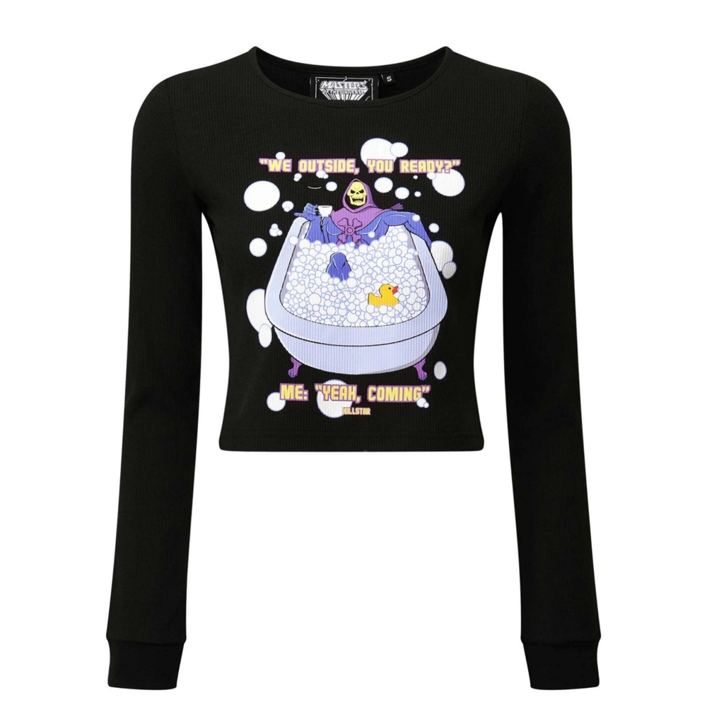 Killstar Skeletor Chillax Thermal NWT - Picture 5 of 5